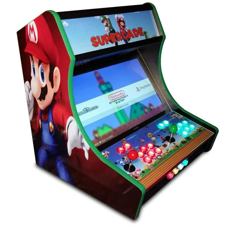 bartop arcade kit deluxe - cam lock, graphics, control kit