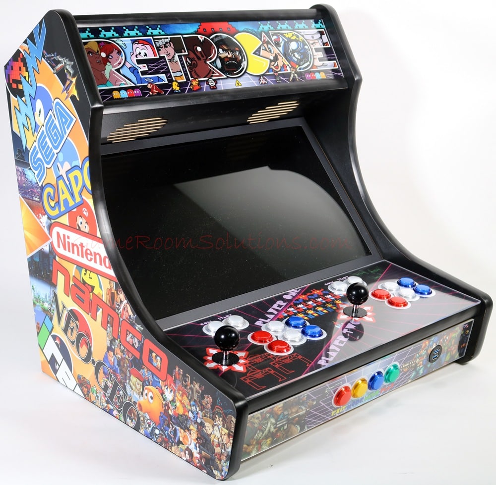 Bartop Arcade multicade MAME Handmade plug and play plays thousands of games 