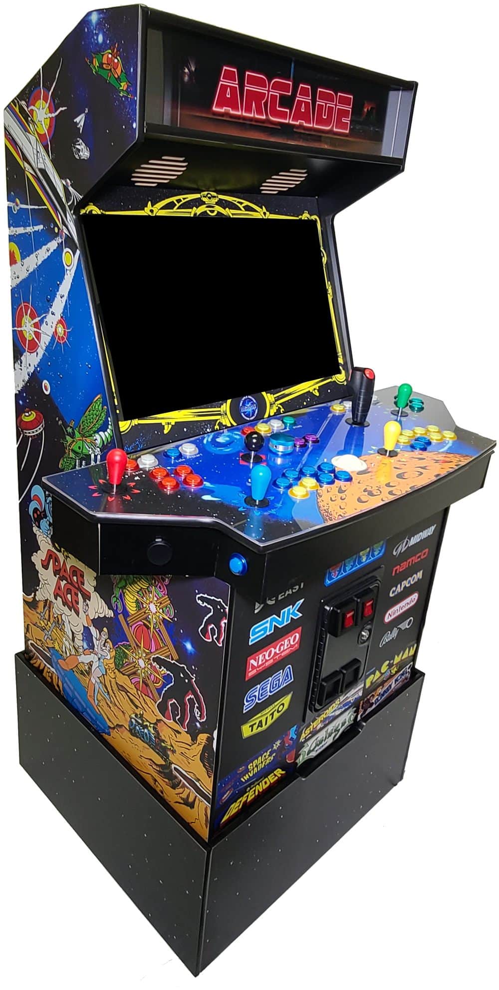 Mid Size 27 4 Player Arcade Cabinet Kit