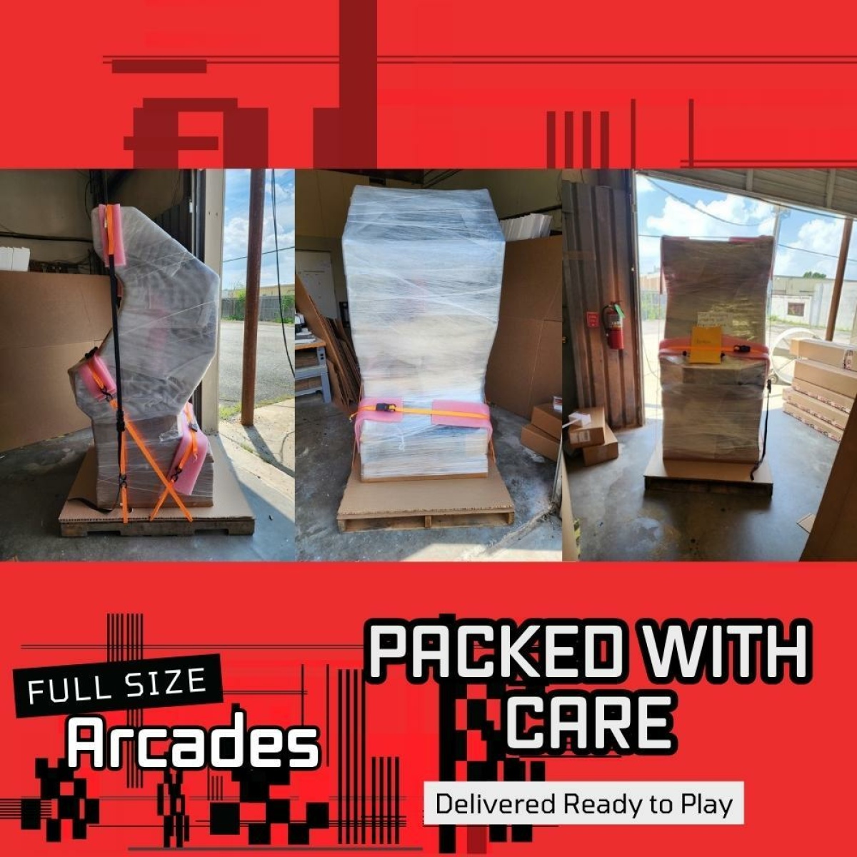 Full Size 4 Player Home Arcade Machine - Fully Built