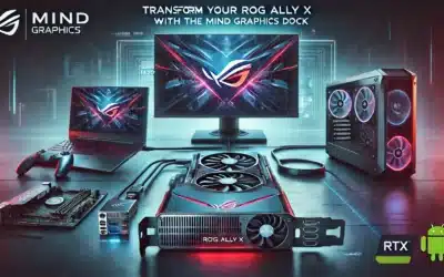 Mind Graphics Dock for ROG Ally X Gaming PC
