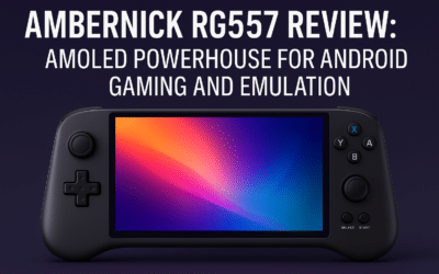 Ambernick RG557 Review: AMOLED Powerhouse for Android Gaming and Emulation
